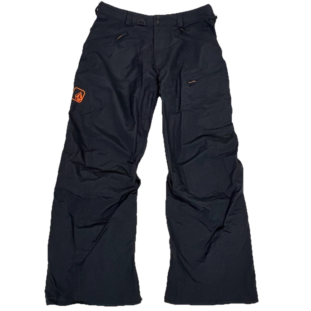 Volcom Thermonite Snow Pants Mens XL Black Snowboarding Ski 5000mm Insulated